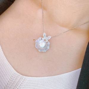 Colgantes de Perlas Naturales de 14-15 mm al por Mayor, Forma con Pequeñas Imperfecciones, Hebilla Universal de 18K - Forma con Pequeñas Imperfecciones, Hebilla Universal de 18K - Product Image 4