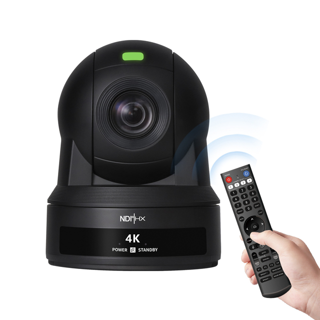 4K AI-Tracking Auto-Framing PTZ Webcam 20X Optical Zoom USB 3.0 for HDMI for Video Conferences in Skype/Zoom Meetings