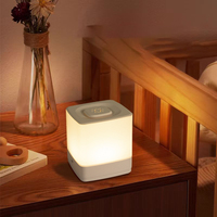 Lampe tactile LED lampe de table lit de chevet chambre avec capteur tactile lampe de bureau portable veilleuses pour la décoration intérieure