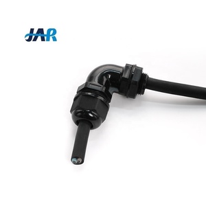 Jar G 1/2 3/4 1 1 1/4 IP68 cáp nhựa chống thấm nước nhập chống cháy khuỷu tay Nylon tuyến cáp npt12 - Product Image 1