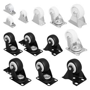 Baina Hardware Swivel <b>Caster</b> 50 Mm Silent With Brake For Furniture And Industrial Use - Product Image 1