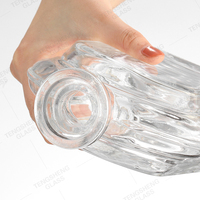 Bouteille de vin en verre personnalisée pour la tequila, tailles personnalisées (100 ml-1000 ml), bouchon à vis, bouchon en caoutchouc, couleur et forme personnalisées