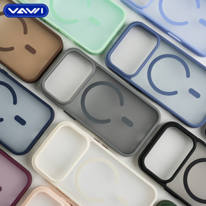 Étui magnétique pour téléphone VAWI B260 Tian Dun Skin, <span class=keywords><strong>coque</strong></span> en PC semi-transparente mate pour <span class=keywords><strong>iPhone</strong></span> <span class=keywords><strong>11</strong></span> 12 13 14 15 16 17 Pro Max pour Samsung - Product Image 2