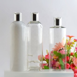 Botella de PET de 300 ml para Champú con Bomba Dosificadora, Envase de Plástico para Cosméticos, Tubo Plano de 250 ml con Tapas de Rosca - Product Image 2