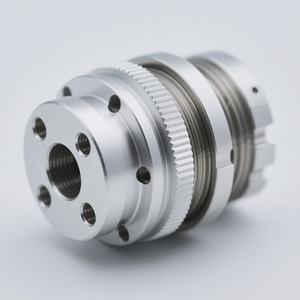 Usinage de tournage CNC personnalisé Pièces de suppresseur en aluminium 6061 7075 en acier inoxydable - Product Image 6