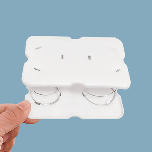 Tissue Box Spring Bracket Double Spring Lifting Tray Convenient Multipurpose Pull Out Bottom Tray For Tissue Box - Product Image 1