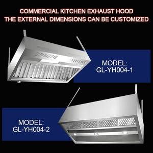 JINJELI Factory Direct Restaurante <span class=keywords><strong>Extractor</strong></span> <span class=keywords><strong>de</strong></span> <span class=keywords><strong>cocina</strong></span> <span class=keywords><strong>Cocina</strong></span> <span class=keywords><strong>Extractor</strong></span> <span class=keywords><strong>de</strong></span> <span class=keywords><strong>aire</strong></span> fresco Campana <span class=keywords><strong>de</strong></span> escape <span class=keywords><strong>de</strong></span> acero inoxidable - Product Image 3