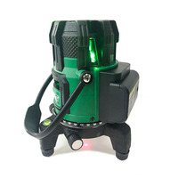Niveau laser vert à nivellement automatique de qualité supérieure à 5 lignes Ingénierie de rotation automatique pour la décoration intérieure