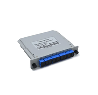 Répartiteur de fibre optique PLC 1x8, bonne uniformité, faible perte de polarisation, fiable