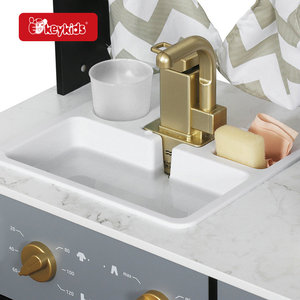 Ensemble de <span class=keywords><strong>cuisine</strong></span> en bois pour enfants de <span class=keywords><strong>grande</strong></span> <span class=keywords><strong>taille</strong></span> de qualité supérieure avec lumières et sons W10C909D - Product Image 3