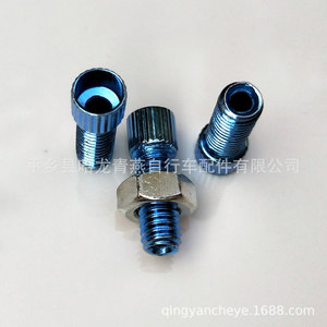 Fil de filetage pour vélo, vis creuse, accessoire de réglage du câble de frein en métal - Product Image 2