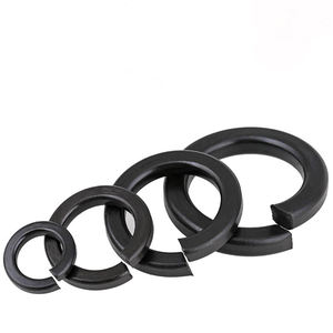 Arandelas de bloqueo Arandela plana de apertura gruesa de acero Resorte de acero inoxidable personalizado de alta calidad con extremos cuadrados Negro GB - Product Image 3