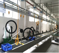 Ligne de production automatisée de machines d'assemblage de vélos chinois