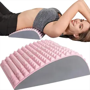 Custom Logo Back Stretcher Pillow Sciatica Pain Relief Posture Corrector Lumbar Support Neck and Shoulder Relaxer