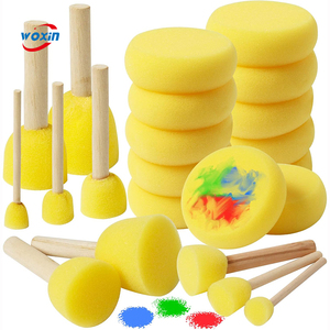 Woxin Nettoyage détaillé Parfait pour les finitions décoratives d'art texturé Éponge de <span class=keywords><strong>peinture</strong></span> à poignée professionnelle - Product Image 6