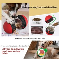 Produits pour chiens Jouets pour animaux de compagnie Nouveautés Distributeur de nourriture pour chiens pour améliorer la digestion intelligente des animaux de compagnie Distribution de friandises Jouets de puzzle pour chiens