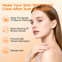 Gel exfoliant enzymatique à l'orange 100g – Nettoyant visage en gel, gommage exfoliant, crème éliminatrice de peaux mortes