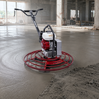 Offre spéciale : Talocheuse à béton, machine à béton pour sols, diamètre 100 cm, avec lames et disque de meulage, moteur EPA