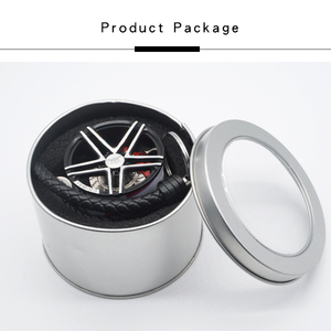 Llaveros Elegantes de Aleación de Aluminio con Diseño de Llanta, Logotipo Personalizado AC Schnitzer, Llavero de Coche, Accesorios de Lujo para Amantes de los Coches, Regalo Único de Navidad - Product Image 6