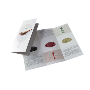 Layanan cetak katalog Flyers Promosi OEM pencetak Tri follow Flyer lipat brosur dan kartu pos kustom - Product Image 2