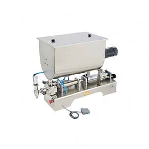 Máquina de llenado horizontal automática/manual para salsa, mantequilla de cacahuete, miel, mermelada, crema, aceite, envasado en vasos y bolsas, con componente de motor principal - Product Image 3