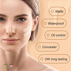 Base líquida de cubierta perfecta con llave rosa de fabricante personalizado con base líquida facial mate Hialurónico - Product Image 2