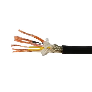 10 Core 25AWG PVC Sheathed Highly Flexible Drag Chain Cable