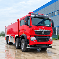 Camion-citerne à mousse Sinotruk HOWO 16 tonnes avec lance PL8/48 pour la lutte contre les incendies pétrochimiques (82/128)
