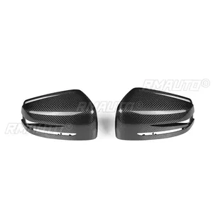Coques de rétroviseurs latéraux de remplacement en fibre de carbone sèche pour Mercedes-Benz G W463 X166 W166 GLE GLS 2010-2019 - Product Image 2