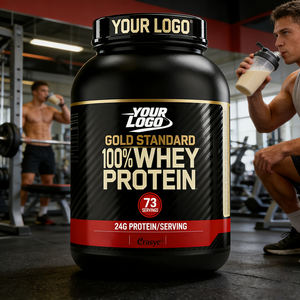 OEM/ODM Whey <span class=keywords><strong>Protein</strong></span> Tozu Antrenman Sonrası Whey <span class=keywords><strong>Protein</strong></span> İzolatı Yapay Aromalar İçermez 24g Altın Standart %100 Whey <span class=keywords><strong>Protein</strong></span> Tozu - Product Image 1