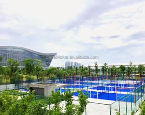 2025 Sport Court Factory Direct Padel Cancha DE TENIS Costo-Beneficio <span class=keywords><strong>Comprar</strong></span> Césped artificial Padel Court Enclosure Framework - Product Image 6