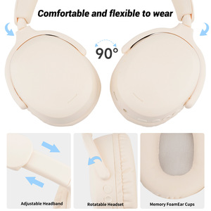 Novos Fones de Ouvido Sem Fio Estilosos e Confortáveis, Tendência Colorida, Fones de Ouvido para Meninas OEM para Uso Móvel e Viagens - Product Image 6