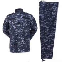 Uniforme tactique sur mesure Rip-Stop ACU BDD noir Camouflage Python pour hommes