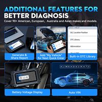 Herramienta de Diagnóstico XTOOL D6S con Actualización Gratuita, Más de 30 Funciones de Reinicio, Escáner de Sistema Completo, Lector de Códigos OBD2, Disponible en EE. UU.