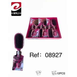 MNJ Hair Brush Pink 12Pcs Set For Styling And Detangling - Product Image 3