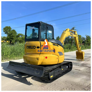 Excavadora de orugas Kobelco SK55SR de segunda mano/Excavadora de automatización Kobelco Sk55 usada Mini máquina excavadora de 5 toneladas a la venta - Product Image 5