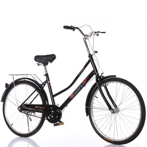 Vélo pas cher <span class=keywords><strong>de</strong></span> 26 pouces, cadre en acier classique, <span class=keywords><strong>vitesse</strong></span> unique, jante en aluminium, léger, pour femmes - Product Image 5