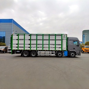 <span class=keywords><strong>Camion</strong></span> Diesel Foton 8x4 per Trasporto Bestiame e Pollame, <span class=keywords><strong>Camion</strong></span> a 3 Piani in Alluminio per Trasporto Animali - Product Image 4