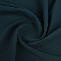 Tissu sergé pour hôpital, fournisseur chinois, tissé en polyester, rayonne et élasthanne mélangés, poids 200 g/m², anti-boulochage, pour uniformes médicaux