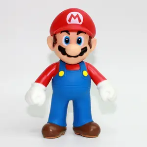 New star Wholesale Super Mari Bros Action PVC Figure, Koopa Daisy Yoshi Wario Figurine doll, plastica Mario toy Figure