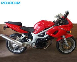 Carénages pour Suzuki SV400 SV650 1998 1999 2000 2001 2002 <span class=keywords><strong>SV</strong></span> 400 <span class=keywords><strong>SV</strong></span> <span class=keywords><strong>650</strong></span>, carénage de moto de rechange <span class=keywords><strong>rouge</strong></span> brillant - Product Image 1