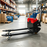 Transpalette Électrique Autoporté 3000kg Batterie 48V Largeur Extérieure 685mm Chariot Élévateur QMIGA Vente Directe Usine