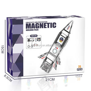 Blocchi Magnetici Personalizzabili per Bambini, Set da Viaggio Portatile per Costruzioni Spaziali, Piastrelle Magnetiche per Bambini - Product Image 5