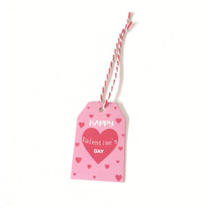 Nuevo Estilo de Etiquetas Decorativas para el Día de San Valentín, para Ramos de Flores, Regalos, 16 Estilos de Tarjetas para Escribir, QRJ-001 - Product Image 3