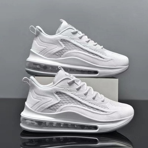 Nouvelles chaussures respirantes pour hommes <span class=keywords><strong>2022</strong></span>, chaussures tissées volantes, absorption des chocs, baskets décontractées rehaussantes - Product Image 5