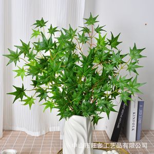 Wangduo Artificial Maple <b>Leaves</b> 30cm-100cm High Simulation <b>Wall</b> Hanging For Christmas Home <b>Decor</b> - Product Image 2