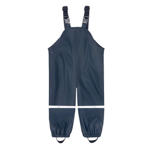 Salopette imperméable pour enfants, pantalon de pluie pour le camping, pantalon léger en PU pour l'hiver, vêtements de pluie - Product Image 6