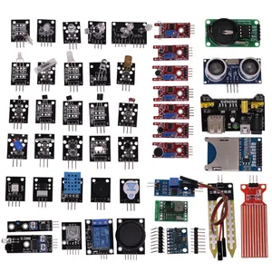 עבור arduino 45 ב 1 חיישני מודולים Starter ערכת טוב יותר מ 37in1 חיישן ערכת 37 ב 1 חיישן ערכת R3 MEGA2560