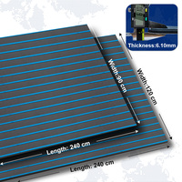 Nouvelle Arrivée 2026 – Tapis Nautique en Mousse EVA pour Bateau, Revêtement de Sol Bleu et Gris – Produits Commerciaux – Fournitures Marines