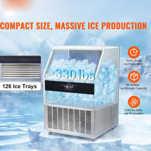 Máquina de Hielo Portátil de Alta Capacidad, Máquina de Hielo Comercial Rápida, Hielo Masticable para Eventos al Aire Libre y Bebidas - Product Image 3